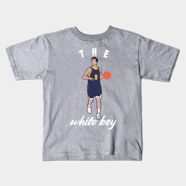 THE white boy Kids T-Shirt by DK